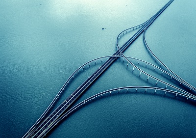 Pont de la baie de Jiaozhou de Qingdao